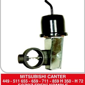 EGZOST FREN KELEBEĞİ KOMPLE VAKUM SİLİNDİRLİ MITSUBISHI 304 444 449