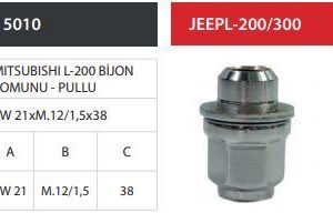 BİJON SOMUNU PULLU (SW21xM.12/1,5x38 MITSUBISHI L-200