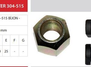 BİJON-TEK TEKER- SAĞ (M.16/1,5x48) M.CANTER 304-515