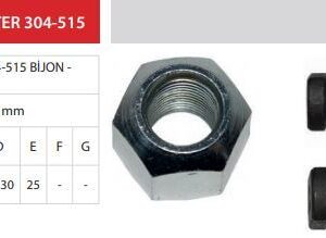 BİJON-TEK TEKER- SOL (M.16/1,5x48) M.CANTER 304-515