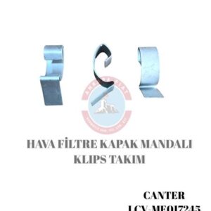 HAVA FLİTRE KAPAK MANDALI KLIP TAKIM 3ADET MITSUBISHI CANTER