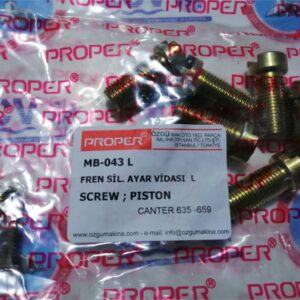 FREN CIRCIR AYAR VİDASI SOL MT160947 MITSUBISHI 635 659