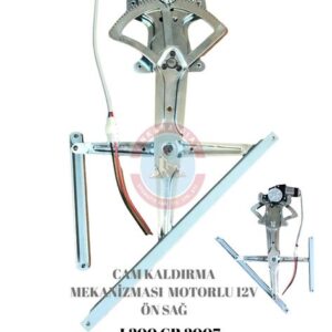 CAM KALDIRMA MEKANİZMASI ÖN SAĞ MOTORLU 12V MITSUBISHI L200 CR 2007--