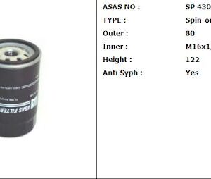 MAZOT FİLTRESİ OTOKAR DEUTUZ BMC PRO