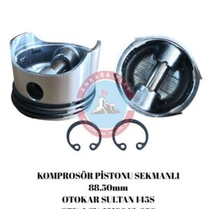 KOMPROSÖR PİSTONU SEKMANLI 88.50mm OTOKAR-SULTAN 145S