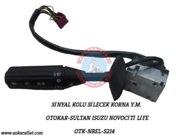 SİNYAL KOLU SİLECEK KORNA Y.M. OTOKAR-SULTAN ISUZU NOVOCİTİ LİFE