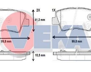 FREN BALATASI ARKA HYUNDAI İ30